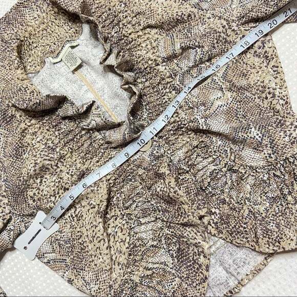 Bamboo Traders Snake-Print Frill Jacket - Picture 6 of 7